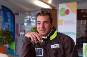 DAMIEN SEGUIN AU DEPART DE LA SOLIDAIRE-DU CHOCOLAT