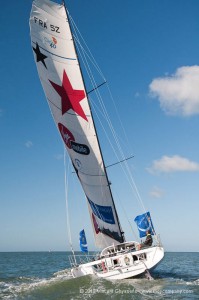 Des-pieds-des mains le class40 de Damien-Seguin-