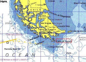 Carte du Cap Horn 