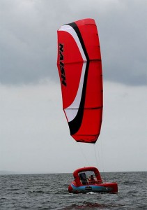 Anne Quemere en entrainement pour la Pacific Solo