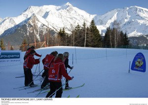 Départ du biathlon  @Pascal Alemany / ODT St-Gervais
