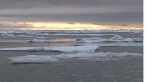 La route à travers les glaces du Manguier - photo Manguier
