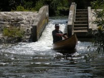 Descente de petits rapides dans un cadre de rêve @D.Josse