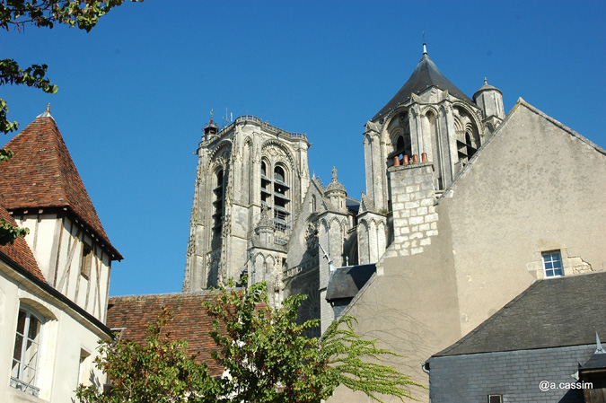 Bourges le clocher de la Cathédrale @A.Cassim