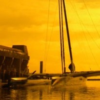 Banque Populaire V après sa cavalcade autour du monde @Ronan.AUDIC