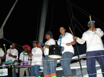 Les musiciens du bord @A.Cassim