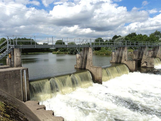 Saône Barrage Photo A.C.
