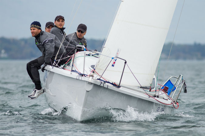 Le Teamwork Geneva Match Race, Equipage du finlandais Lindberg