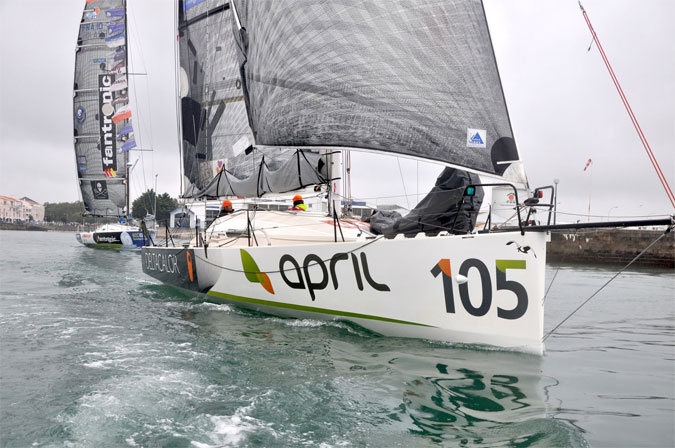 les skippers du Class40 April Deltacalor
