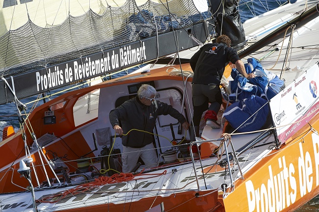 Lorient, défi Azimut, Mono 60 pieds PRP, Skippers, Vinvent Riou et Sebastien Col
